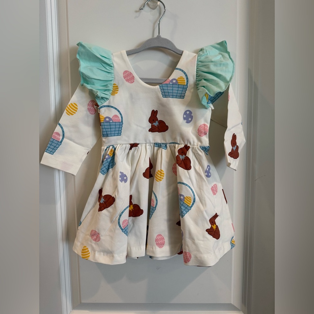 New! Monica + Andy Let’s Dance Dress Hoppy Days Easter